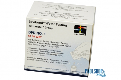 Lovibond DPD No. 1 Photometer SCUBA I + II CHLOR - 60 Tabletten (6 Streifen)